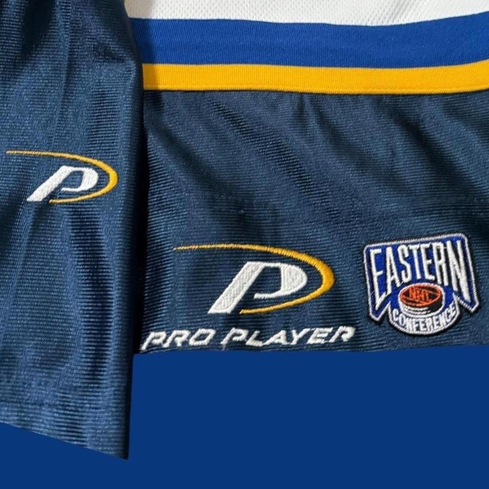 Vintage 90s St. Louis Blues Pro Player NHL Hockey Jersey White - Picture 4 of 8